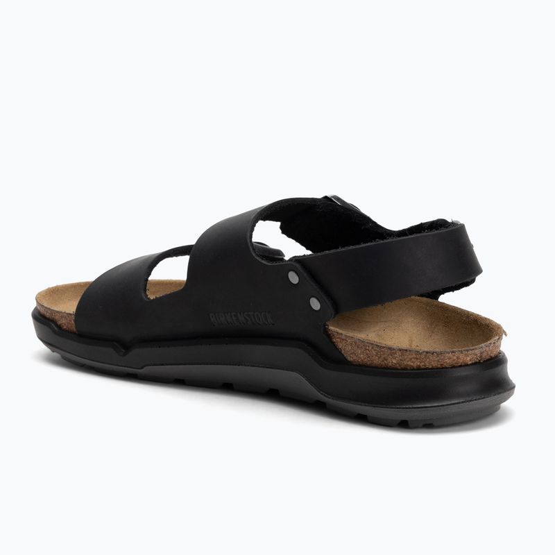 BIRKENSTOCK Milano WL Regular schwarze Sandalen 3