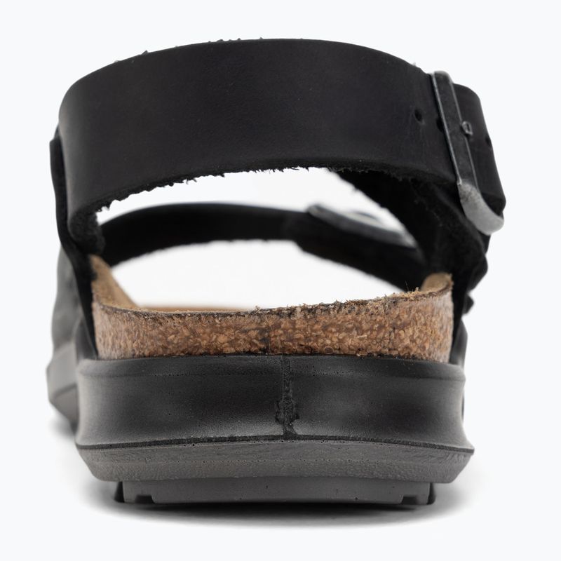 BIRKENSTOCK Milano WL Regular schwarze Sandalen 6