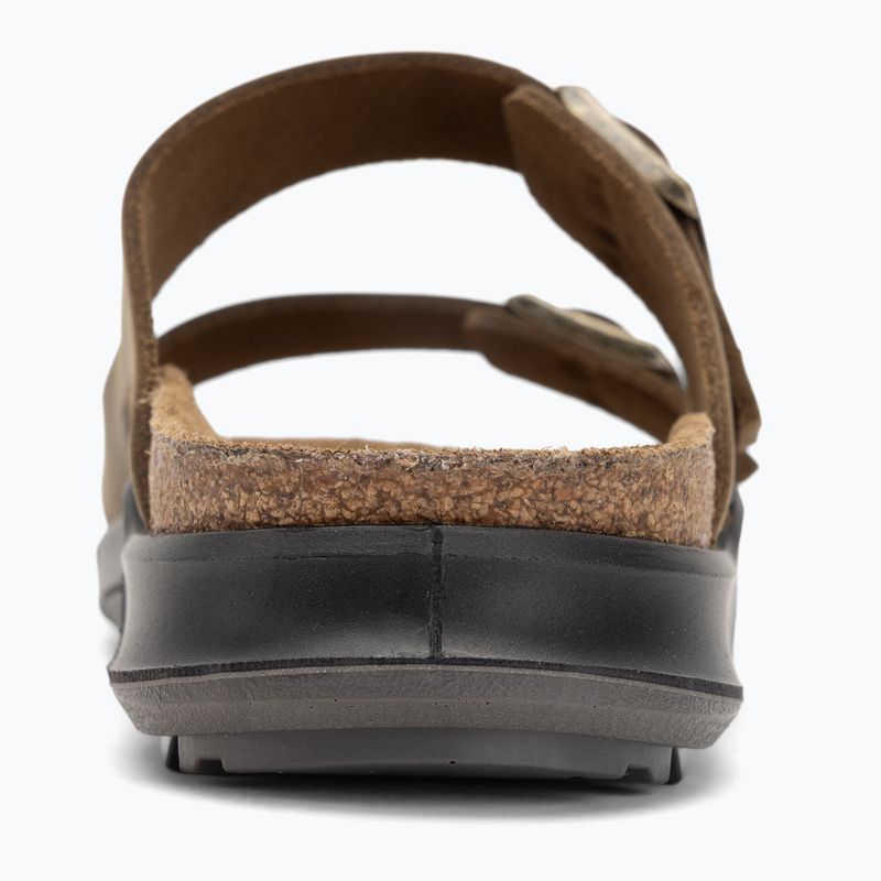 BIRKENSTOCK Arizona CT LEOI Regular verblichene khakifarbene Flip-Flops 6