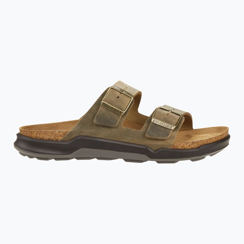 BIRKENSTOCK Arizona CT LEOI Regular verblichene khakifarbene Flip-Flops 9