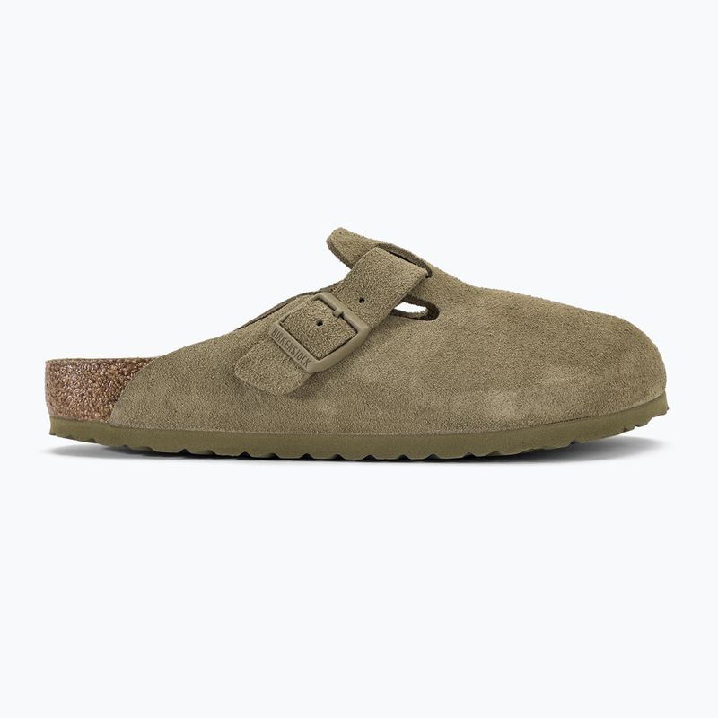 Slides Schlappen  BIRKENSTOCK Boston SFB VL Regular faded khaki 2