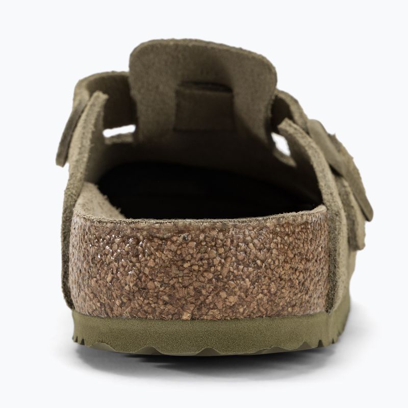 Slides Schlappen  BIRKENSTOCK Boston SFB VL Regular faded khaki 7