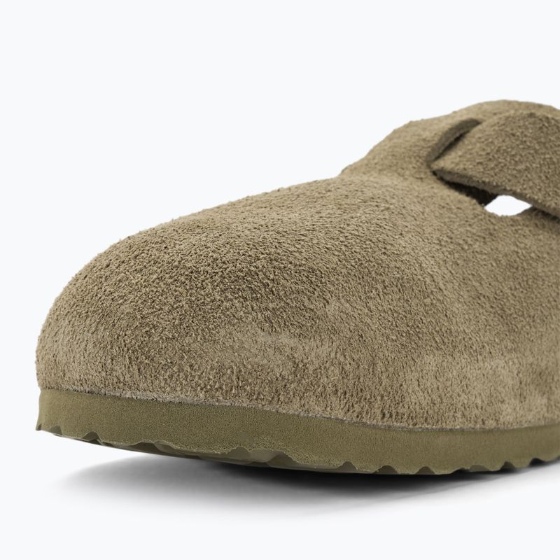 Slides Schlappen  BIRKENSTOCK Boston SFB VL Regular faded khaki 8