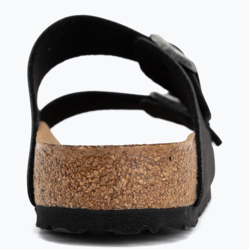 Badelatschen BIRKENSTOCK Arizona Vegan Birkibuc black 6