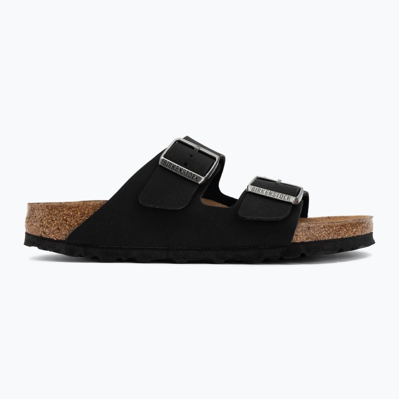 Schlappen BIRKENSTOCK Arizona Vegan Birkibuc Narrow black 2