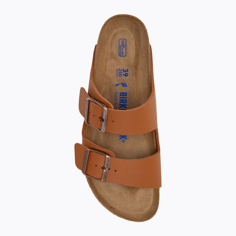 BIRKENSTOCK Arizona SFB BF Schmal Ingwer braun Flip-Flops 5