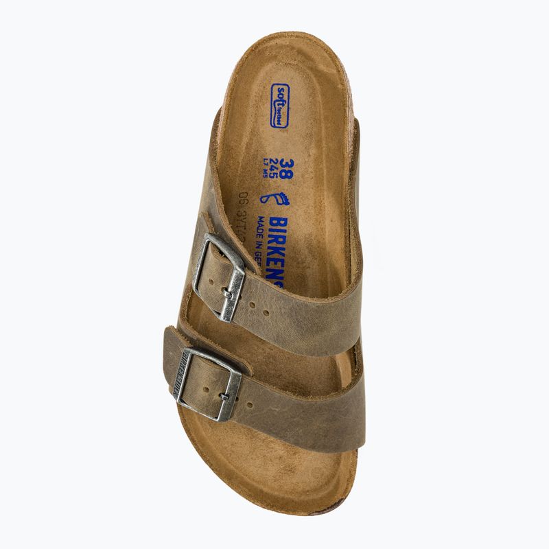 Slides Schlappen  BIRKENSTOCK Arizona SFB LEOI Regular faded khaki 5
