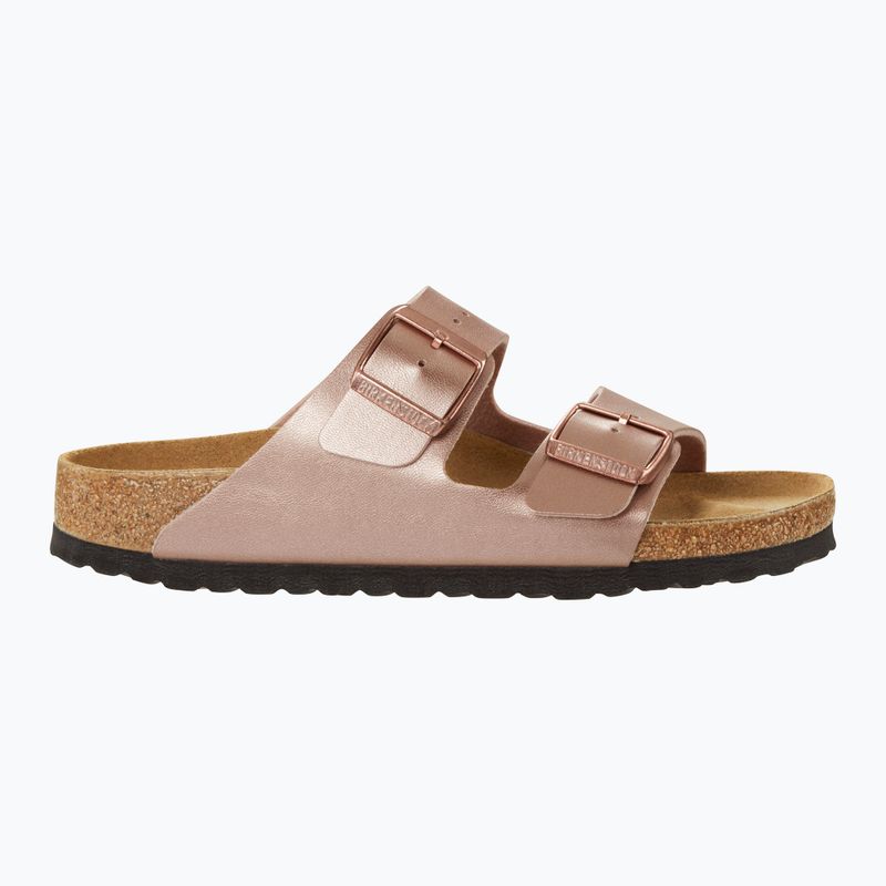 Damen-Pantoletten BIRKENSTOCK Arizona Birko-Flor Regular copper 2