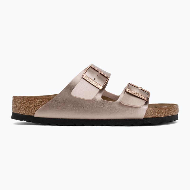 Damen-Pantoletten BIRKENSTOCK Arizona Birko-Flor Regular copper 2