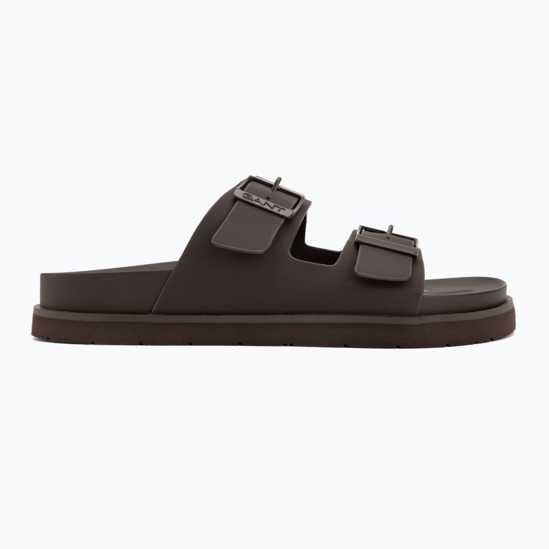 Herren-Pantoletten GANT Palbuddy dark brown 2