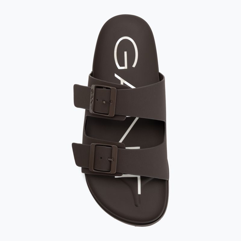 Herren-Pantoletten GANT Palbuddy dark brown 5