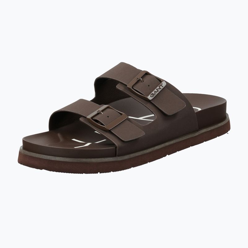 Herren-Pantoletten GANT Palbuddy dark brown