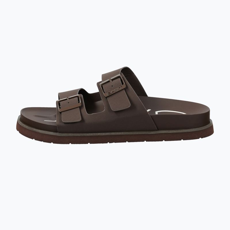 Herren-Pantoletten GANT Palbuddy dark brown 2