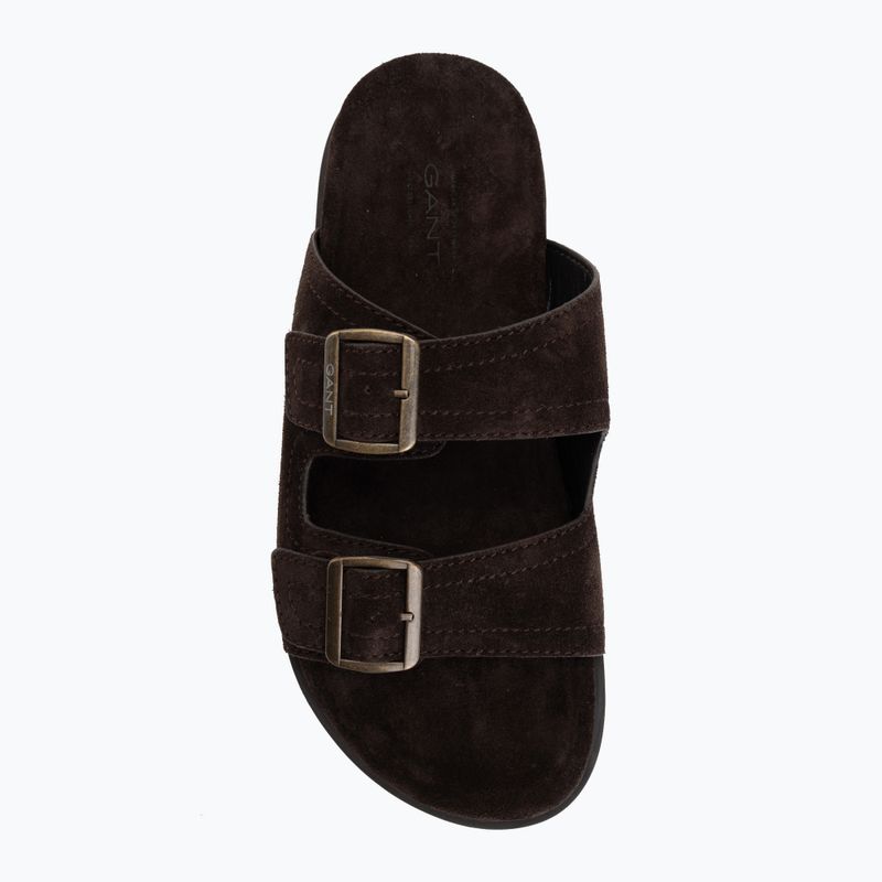 Herren-Badesandalen GANT Fairfo dark brown 5