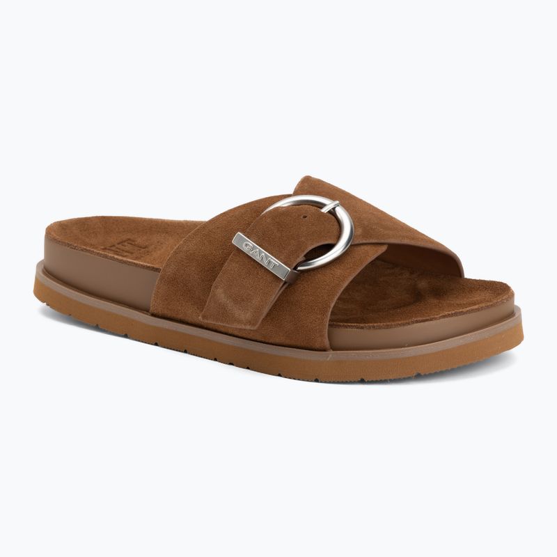 Damen-Pantoletten GANT Mardale cognac