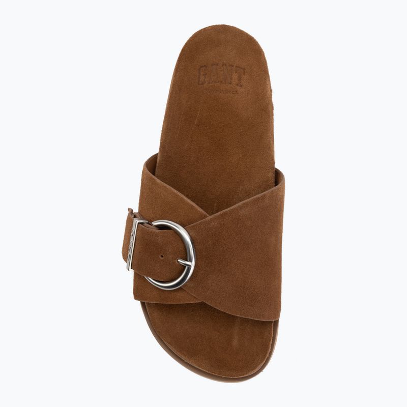 Damen-Pantoletten GANT Mardale cognac 5