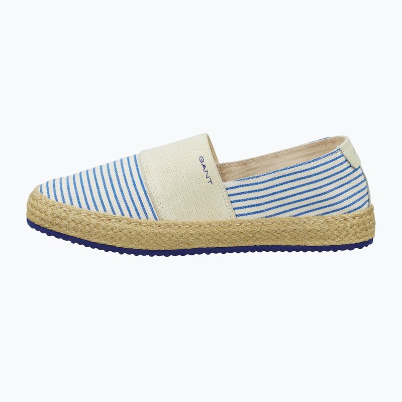 Damen-Espadrilles GANT Raffiaville blue/cream 2
