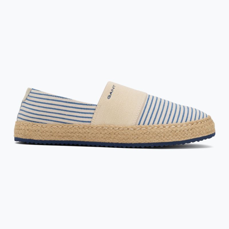 Damen-Espadrilles GANT Raffiaville blue/cream 2