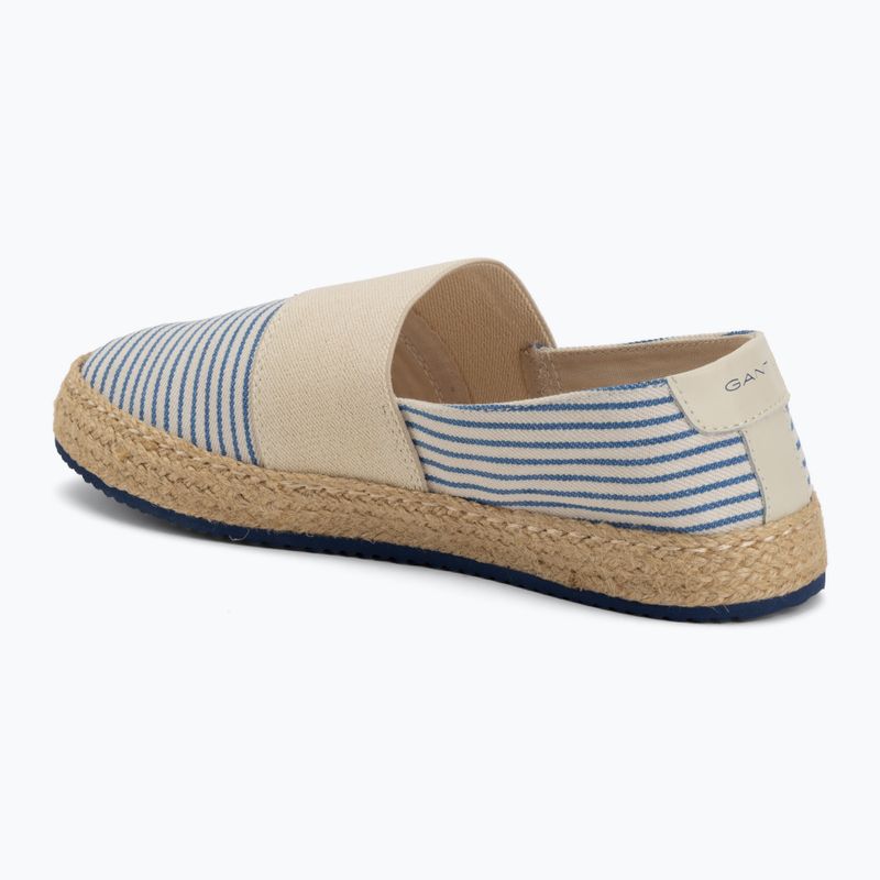 Damen-Espadrilles GANT Raffiaville blue/cream 3