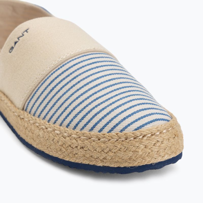 Damen-Espadrilles GANT Raffiaville blue/cream 7
