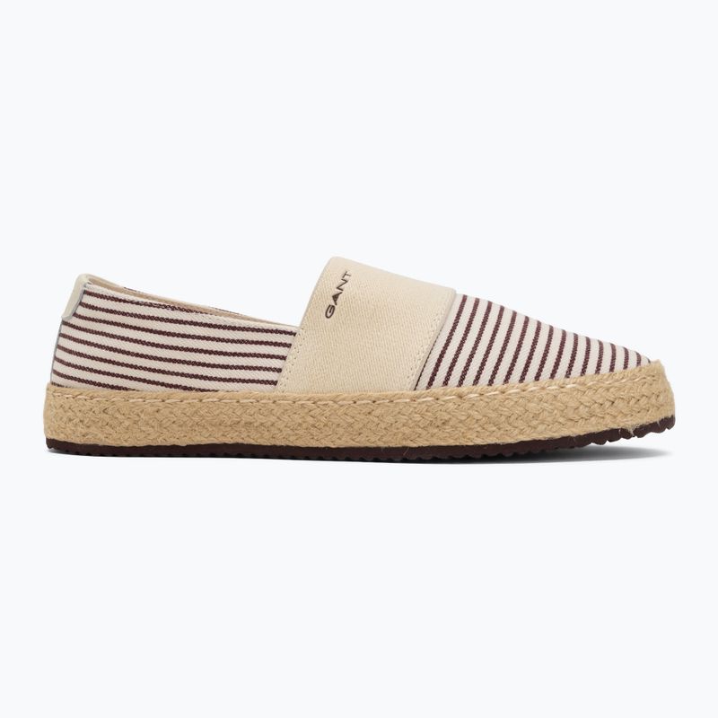 Damen-Espadrilles GANT Raffiaville brown/cream 2