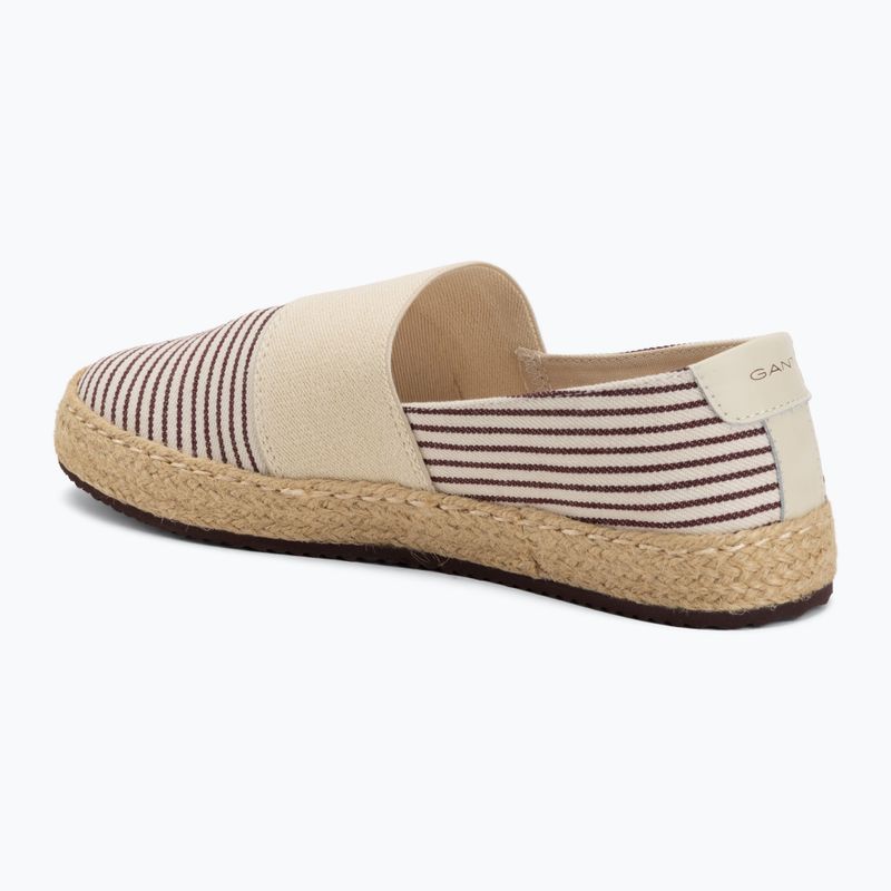 Damen-Espadrilles GANT Raffiaville brown/cream 3