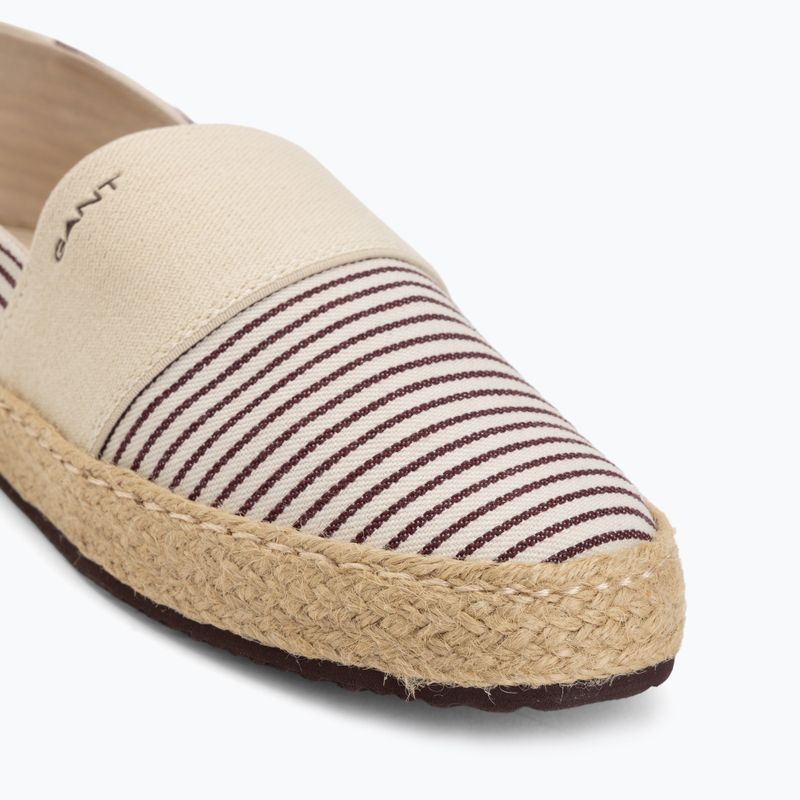 Damen-Espadrilles GANT Raffiaville brown/cream 7