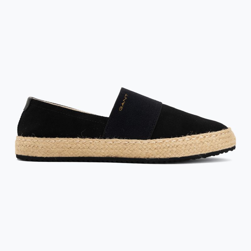 Damen-Espadrilles GANT Raffiaville black 2