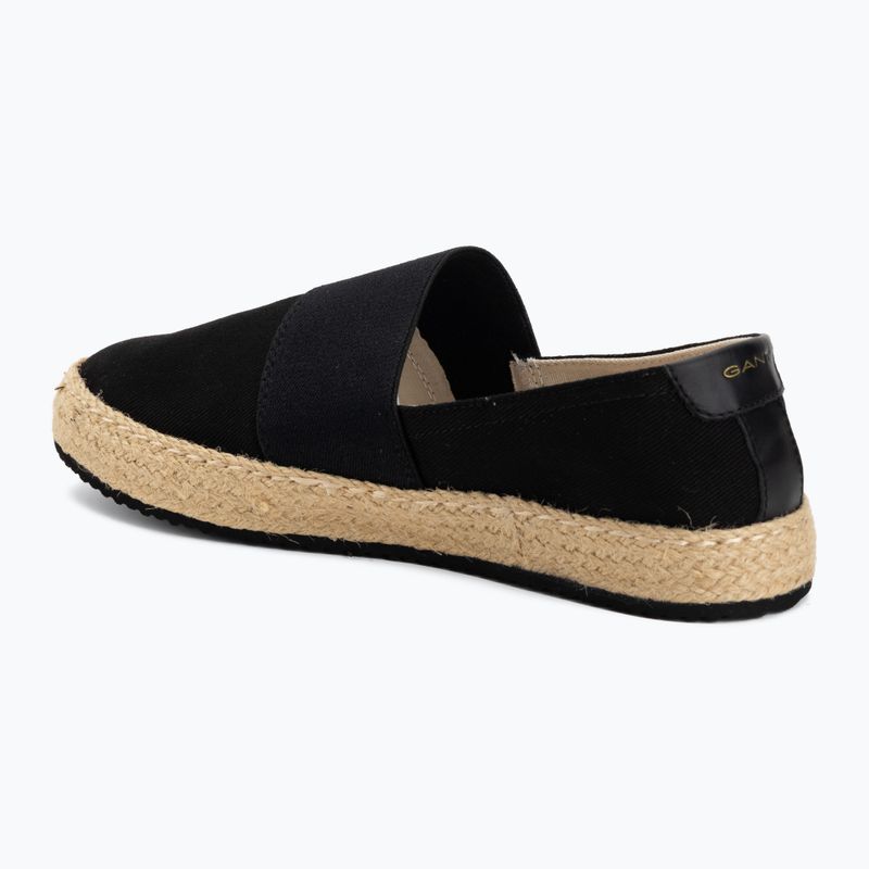 Damen-Espadrilles GANT Raffiaville black 3