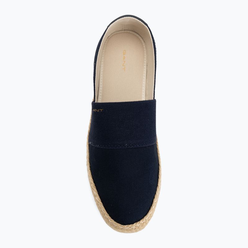Damen-Espadrilles GANT Raffiaville marine 5