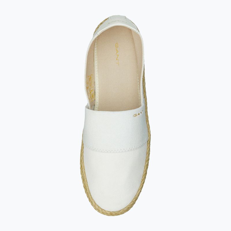 Damen-Espadrilles GANT Raffiaville off white 5