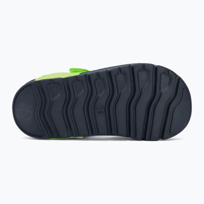 Kinder-Sandalen Kangaroos KangaSwim II dark navy/lime 4