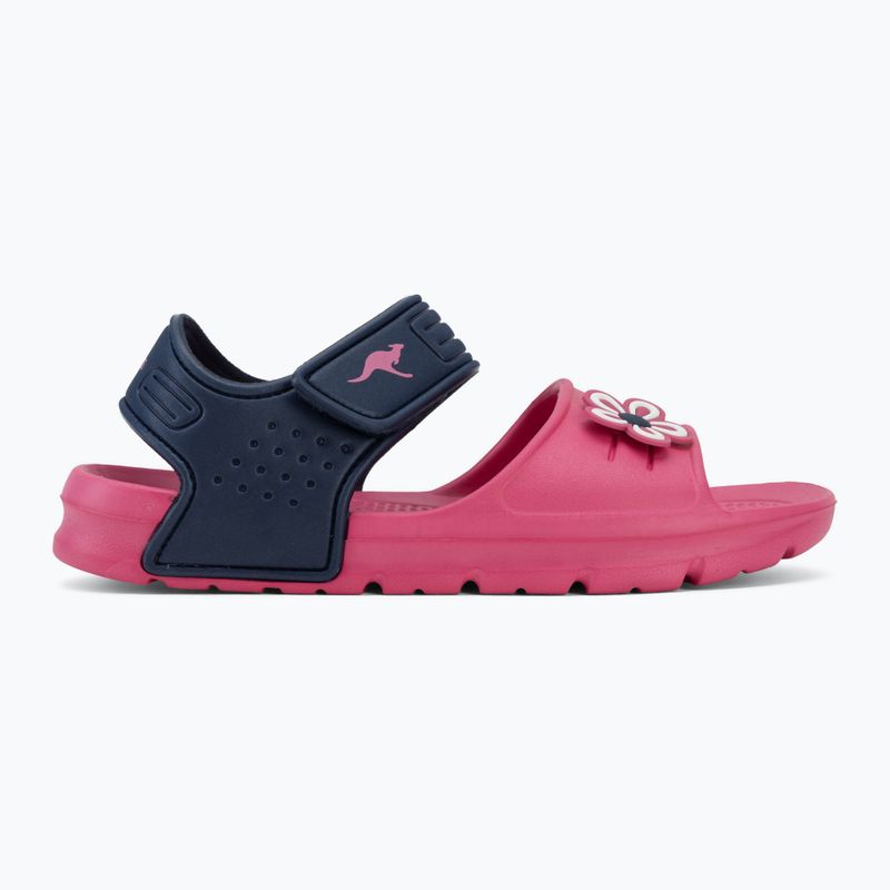Kinder-Sandalen Kangaroos KangaSwim II daisy pink/dark navy 2