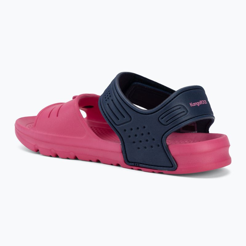 Kinder-Sandalen Kangaroos KangaSwim II daisy pink/dark navy 3