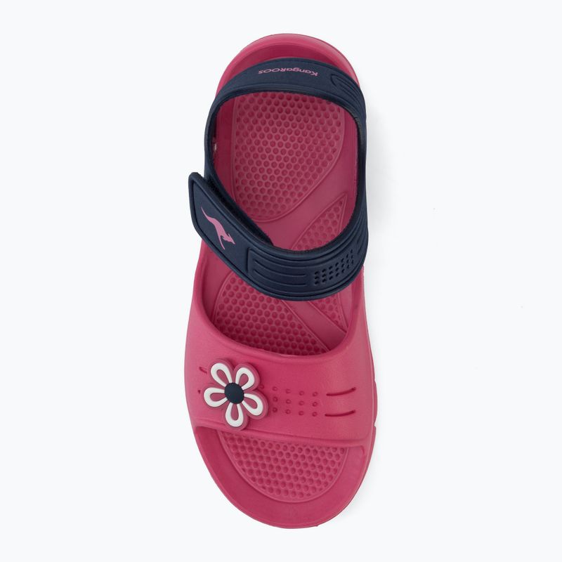 Kinder-Sandalen Kangaroos KangaSwim II daisy pink/dark navy 5