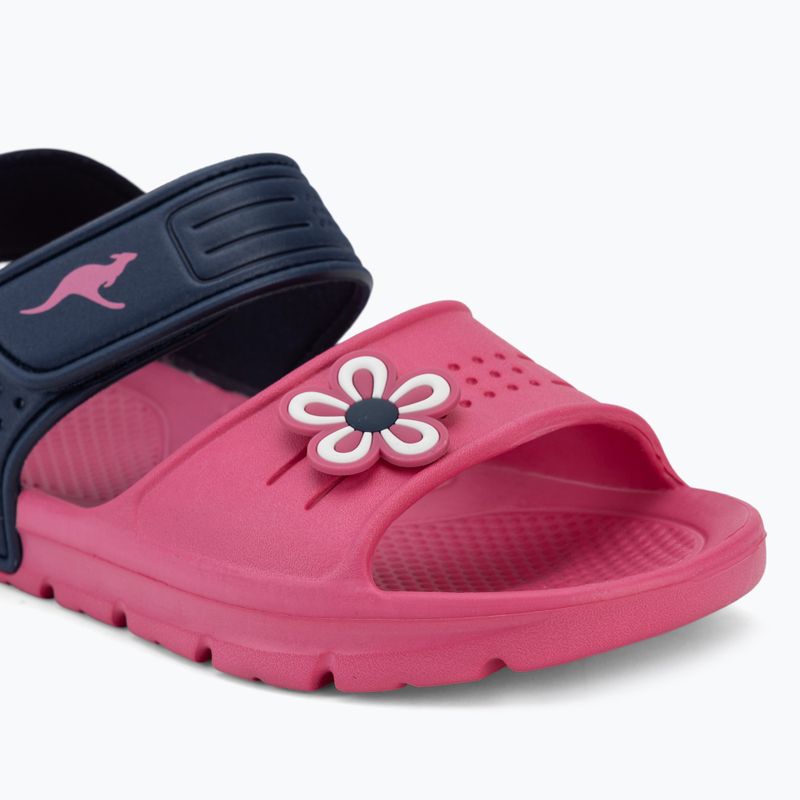 Kinder-Sandalen Kangaroos KangaSwim II daisy pink/dark navy 7
