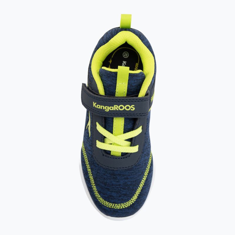 Kinderschuhe KangaROOS KY-Chummy EV dark navy/lime 5