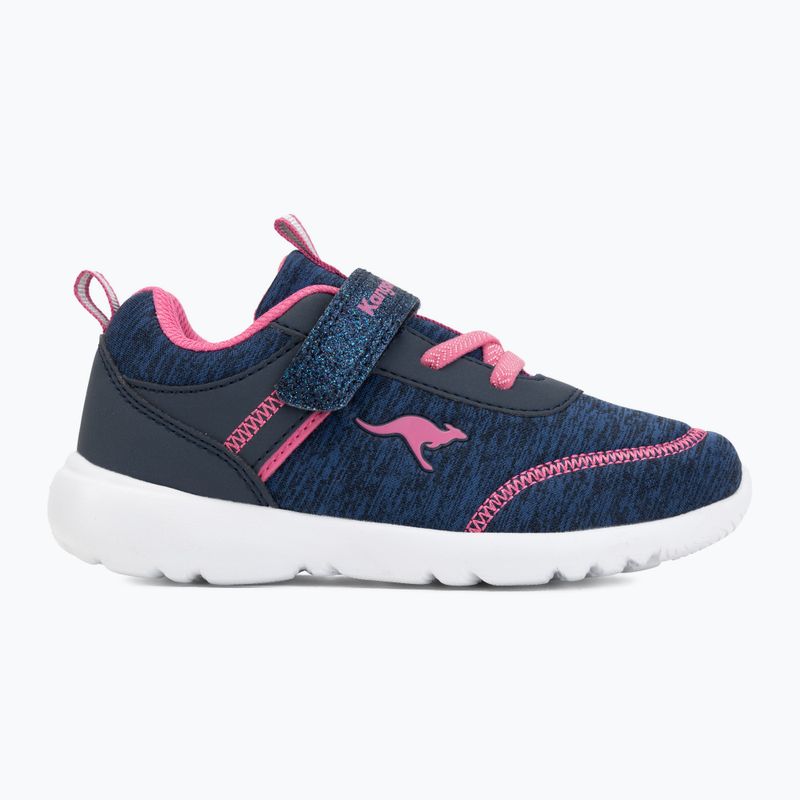 Kinderschuhe KangaROOS KY-Chummy EV dark navy/fandango pink 2
