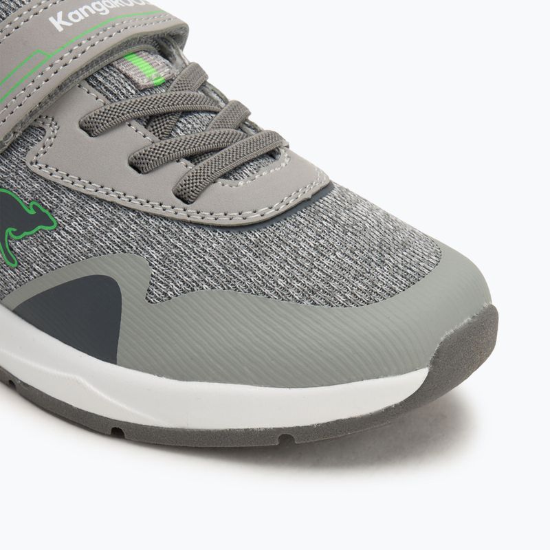 Kinderschuhe KangaROOS KD-Gym EV vapor grey/neon green 7