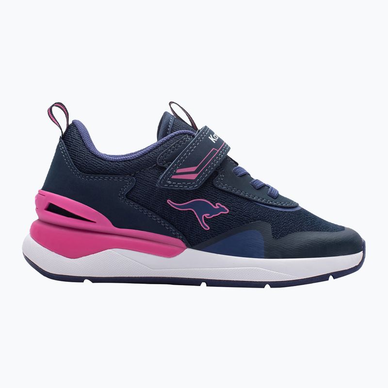 Kinderschuhe KangaROOS KD-Gym EV dark navy/fandango pink 8