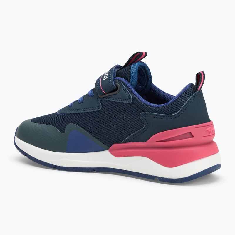Kinderschuhe KangaROOS KD-Gym EV dark navy/fandango pink 3