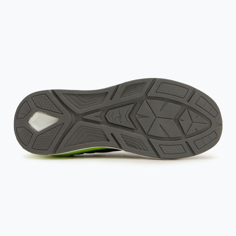 Kinderschuhe KangaROOS KD-Gym EV jet black/neon yellow 4
