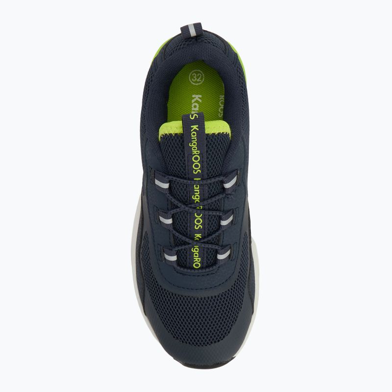Kinderschuhe KangaROOS KD-Road dark navy/lime 5