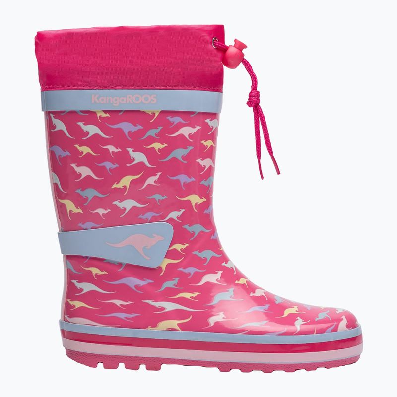 Gummistiefel Kinder KangaROOS K-Summerrain fandago pink/kangaroo