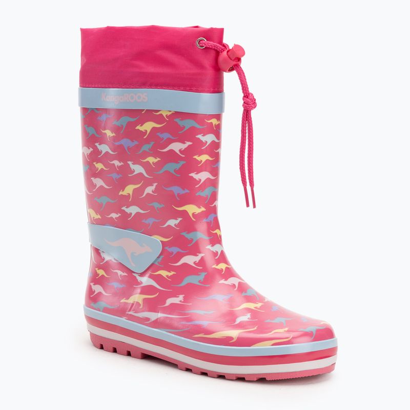 Gummistiefel Kinder KangaROOS K-Summerrain fandago pink/kangaroo
