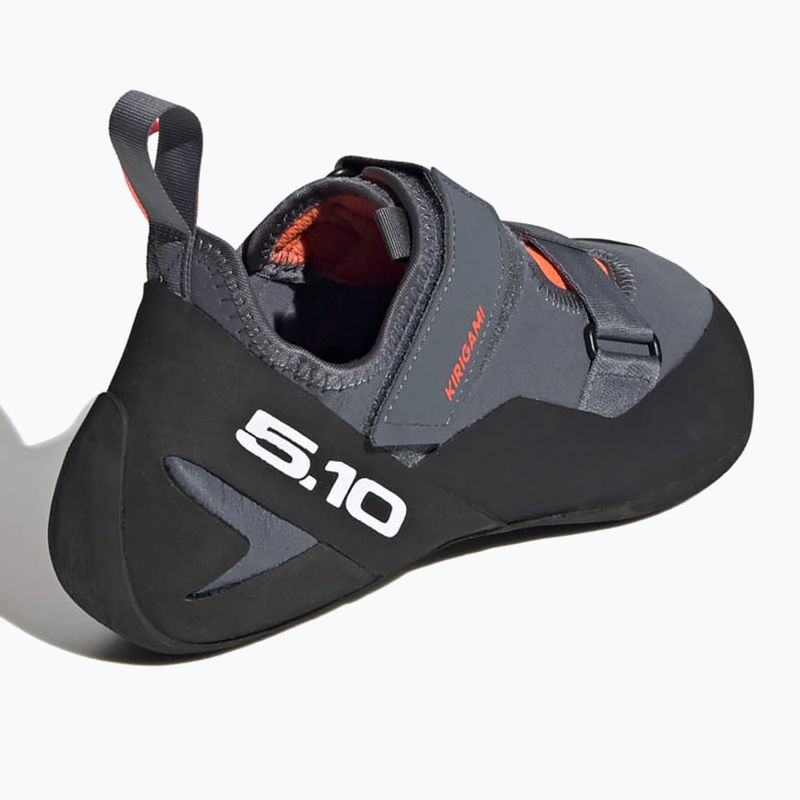 Kletterschuhe adidas FIVE TEN Kirigami Onix/Core Black/Solar Red 10