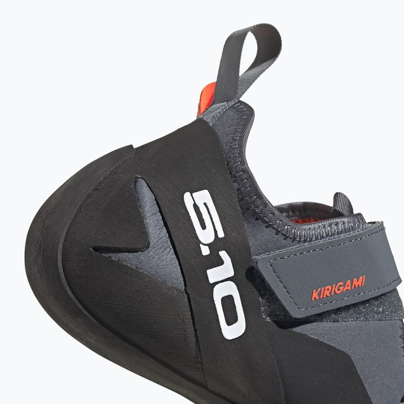 Kletterschuhe adidas FIVE TEN Kirigami Onix/Core Black/Solar Red 19