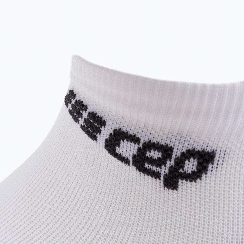 CEP Damen Kompressions-Laufsocken Low-Cut 3.0 Weiß WP4A8X2 3