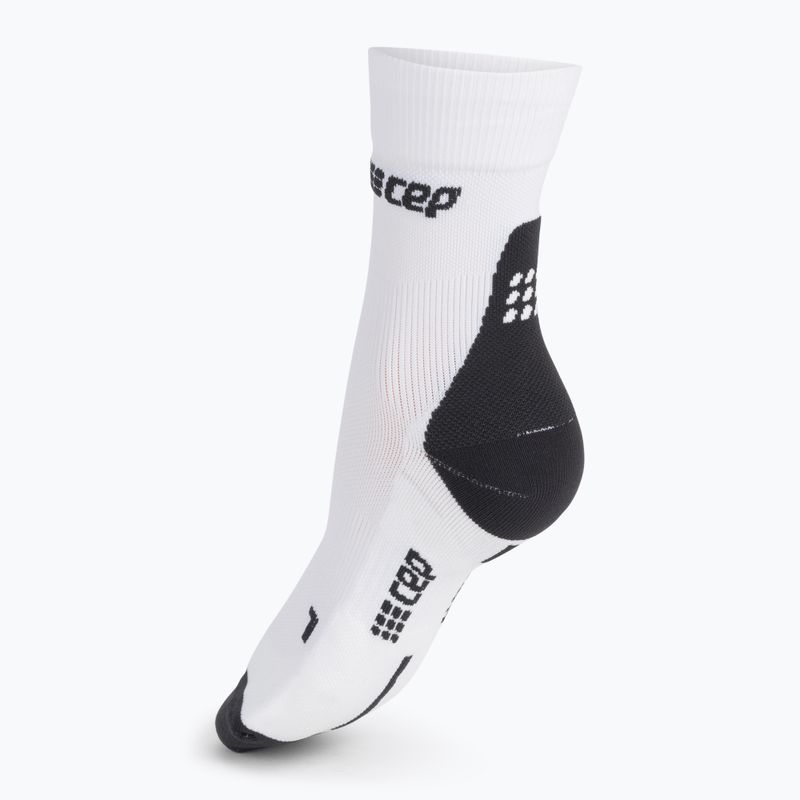 CEP Frauen Kompression laufen kurze Socken 3.0 weiß WP4B8X2 2