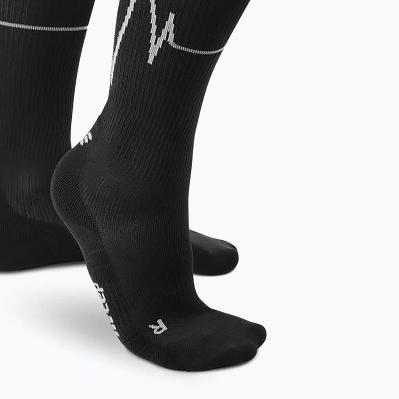 CEP Heartbeat Herren Kompressions-Laufsocken schwarz WP30KC2 7